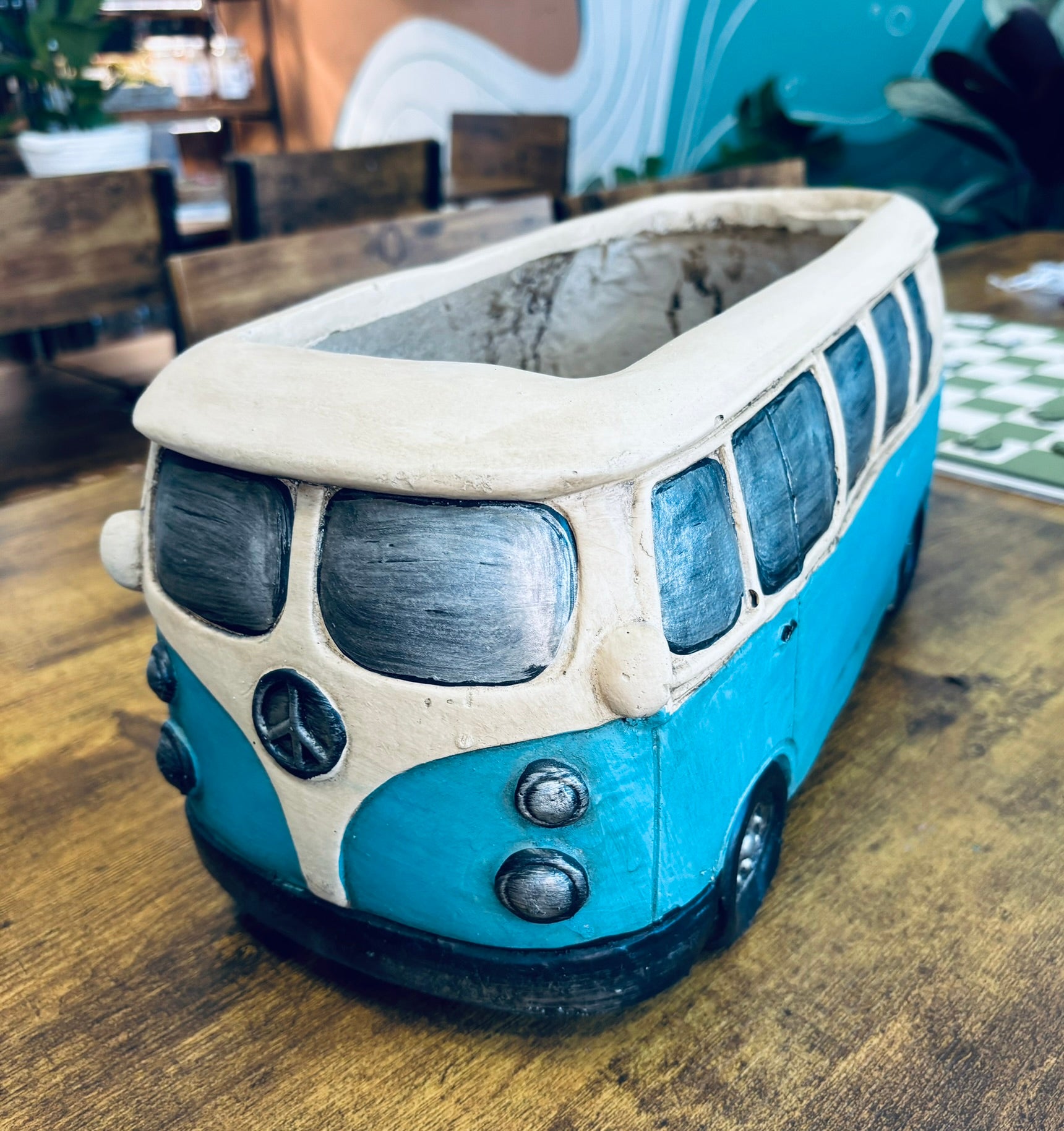 Shops metal vw bus planter