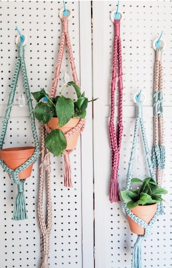 Macrame Plant Holder - Prism