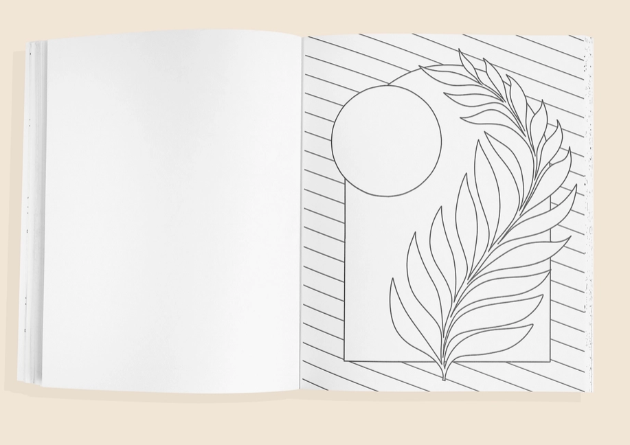 Adult Coloring Book - Good Things Grow Here