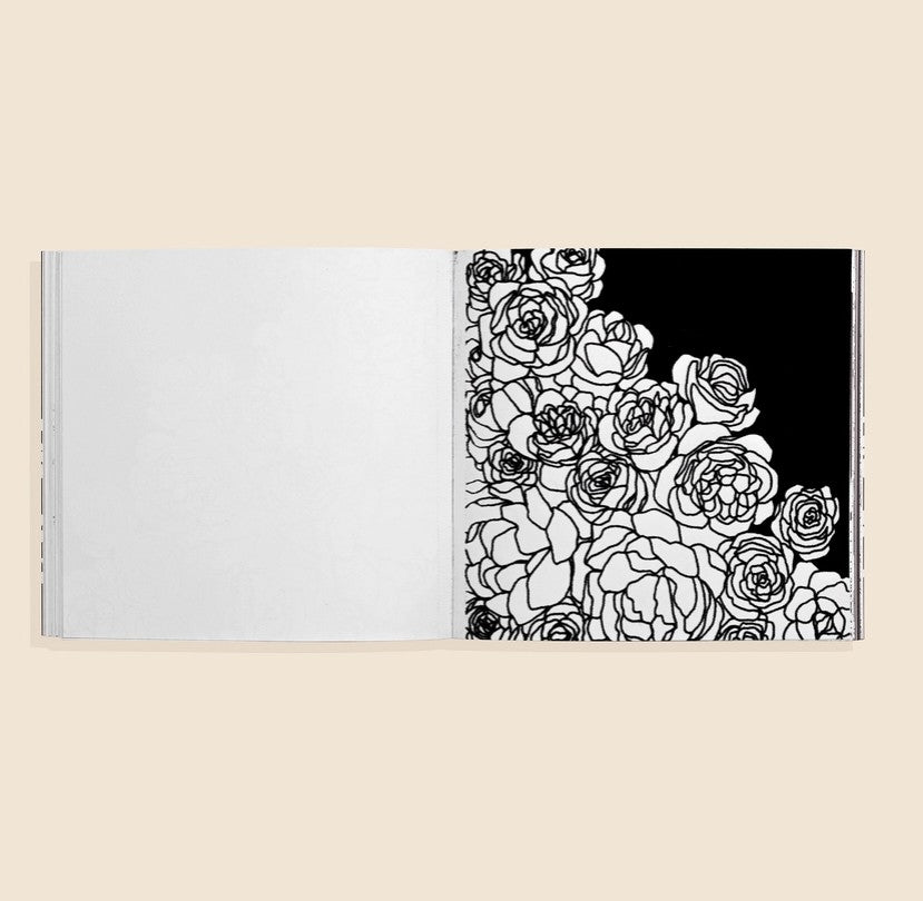 Bloom: A Mini Floral Coloring Book