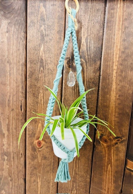 Macrame Plant Holder - Prism